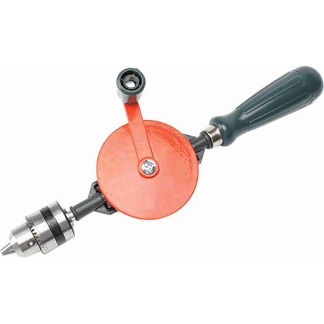 Taladro portátil de manivela – Doble piñón para acero, madera, PVC y fibra de vidrio. (1/5)