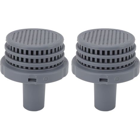 Lot de 2 connecteurs de crépine de piscine 11070 11072 en plastique, compatibles avec les jets d'eau de piscine Intex 25022E. (1/5)