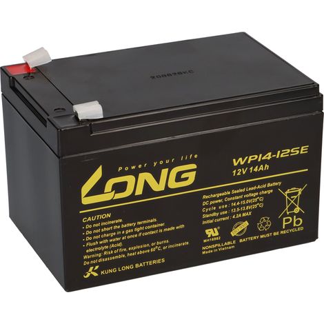 Ersatzakku 12V 14Ah für Haaga 677 & 697 Profi-Line Kehrmaschine (1/5)