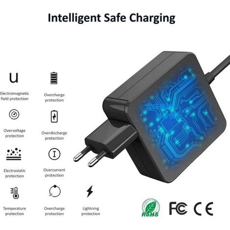 ALIMENTATION Chargeur pour ASUS Vivobook Eeebook E406MA E406S E406SA E410M E410MA E502M E502MA E502N E410 (1/4)