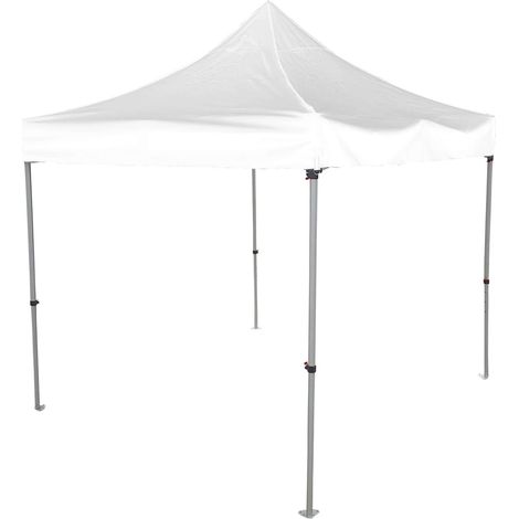 Cenador plegable telescópico de aluminio profesional con lona de PVC mt3x3 Cora1 (1/5)