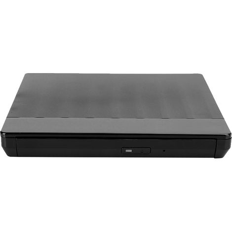 Graveur optique externe USB 3.0, lecteur/graveur DVD, accessoire PC Type C, noir pour Windows XP (noir)