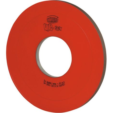 TYROLIT Meule de précision VIB-STAR CBN D x T x H (mm) B126, 300 x 20 x 127, Epaisseur du revêtement X : 3 mm