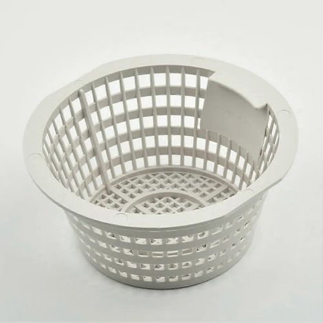 1 panier d'écumoire de piscine, adapté aux piscines extérieures hors sol, aux bains à remous, aux spas, aux filtres et aux pompes, 2 paniers de rechange universels. (1/5)
