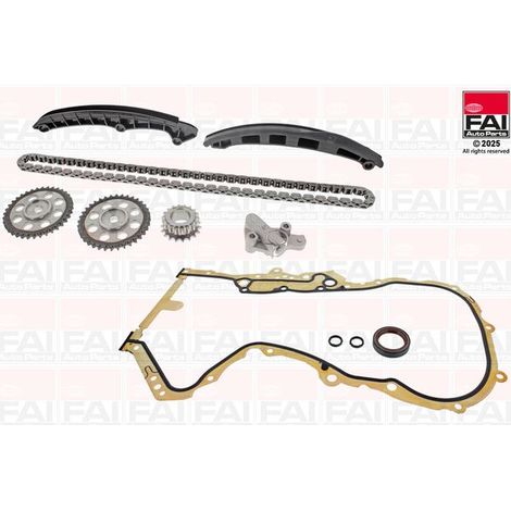 Kit de distribution par chaîne FAI AutoParts TCK221 VW 03C109158 03C109158A