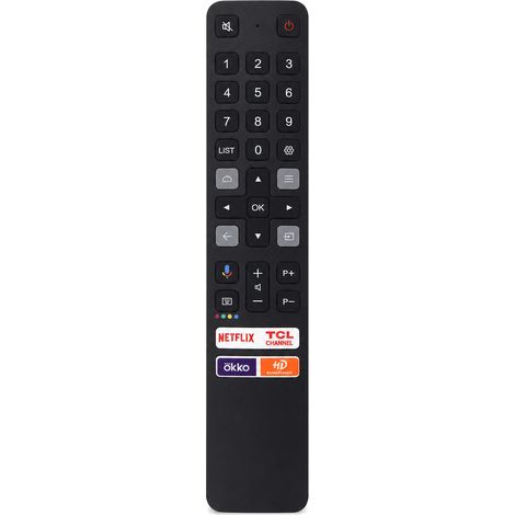 Télécommande infrarouge compatible avec TV TCL RC901V FMRD, sans configuration et sans commande vocale (1/5)