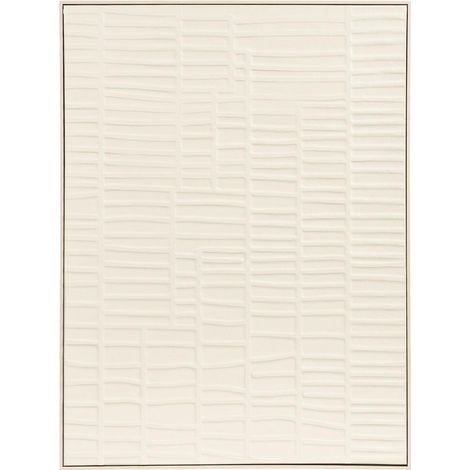 Edda décoration murale en relief beige. (1/5)