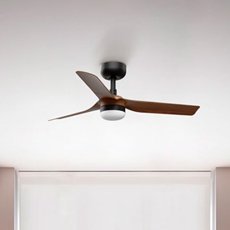 Faro Barcelona – Ventilateur de plafond MINI PUNT LED – 3 pales ABS – Moteur DC – 6 vitesses – Température de couleur réglable – Pour pièces jusqu'à 13 m²