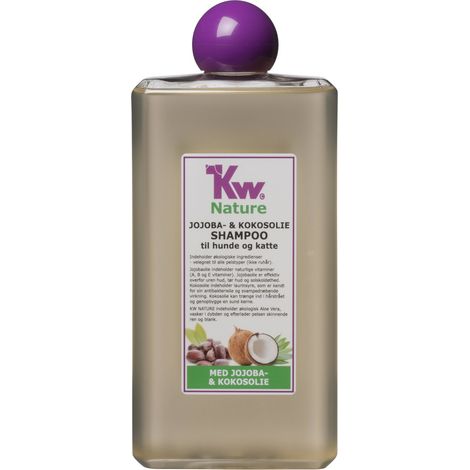 KW Nature Shampoo mit Jojoba- und Kokosöl für Hunde und Katzen - 500 ml