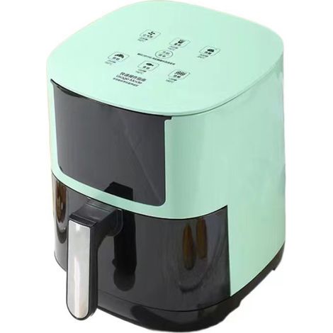 Friteuse à air chaude grande capacité, écran tactile intelligent visuel, cuisson saine multifonction four pour cuisine domestique (1/5)