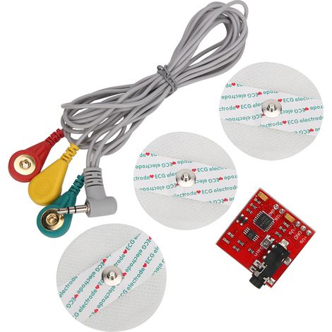 Capteur électromyographique, capteur de signal musculaire avec ligne de connexion EMG, capteur EMG (1/5)