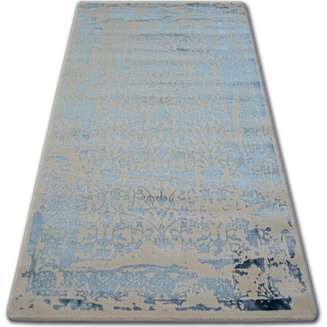 Teppich ACRYL MANYAS 0920 Elfenbein/Blau blue 200x300 cm