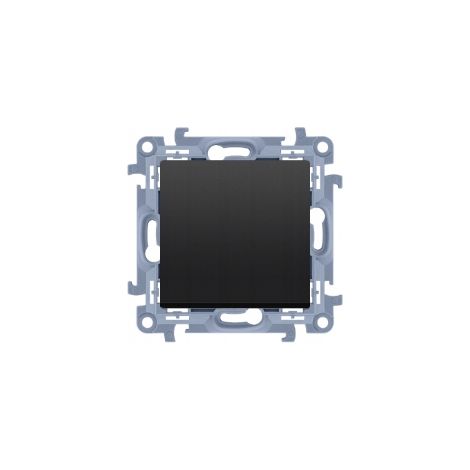 Conector único Simon 10 CW1C.01/49 negro (1/3)