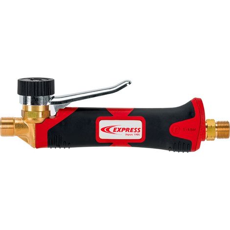 Guilbert Express – Pack étancheur pour chalumeau 51 à 102 kW – 10m tuyau – Godet 100S – Col L400 – Manche à gâchette 650 – Détendeur 4 bar – 6110