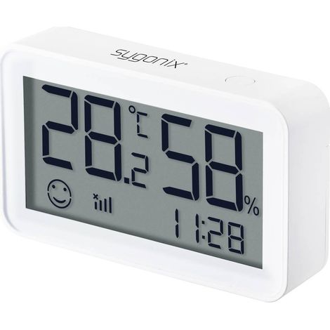 Sygonix Termoigrometro basato su app Bianco SY-4904438