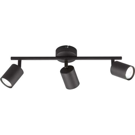 Plafonnier spot de plafond lampe de salon LED 3 lampes mobile L 42 cm