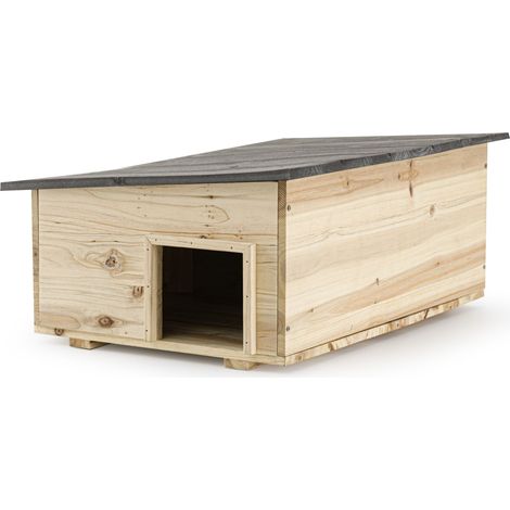 Maison pour hérissons Hivernage en bois, 54×38 cm