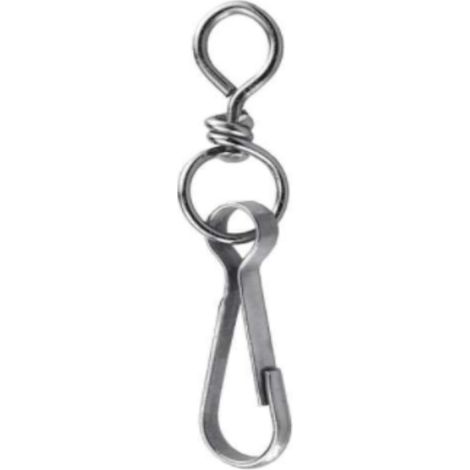MAGGI GROUP - 3 PEZZI - MOSCHETTONE SIMPLEX IN ACCIAIO NICHELATO 30MM