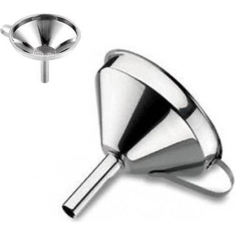 Tescoma chef, imbuto cm 10 in acciaio inox con manico e sfiato aria