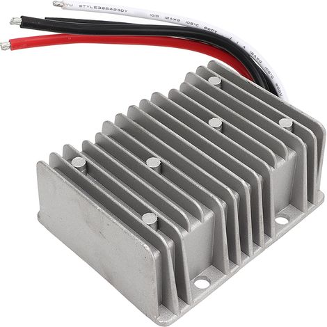 Convertisseur abaisseur de tension CC 8V-40V vers 13,8V 25A 345W, régulateur étanche IP68, module transformateur pour bateau, voiture, yacht, train, aviation (1/5)