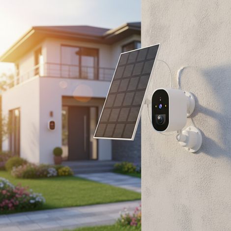 Cámara solar de bajo consumo, sensor, visión nocturna (1/2)