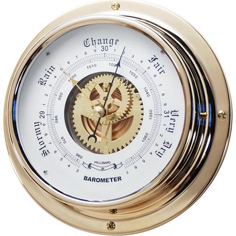Instrument météo extérieur Accessoire de voile Baromètres en laiton 180 mm Baromètres maritimes Stations maritimes Stations maritimes (1/5)