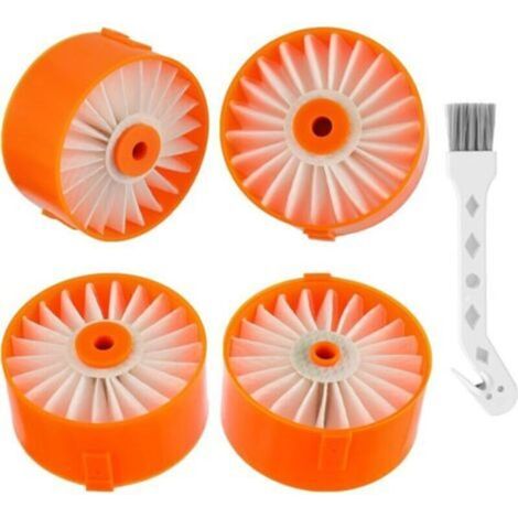 Lot de 4 filtres pour Black Decker BSV2020 BSV2020G BSV2020P Powerseries Accessoires pour aspirateur sans fil (1/4)