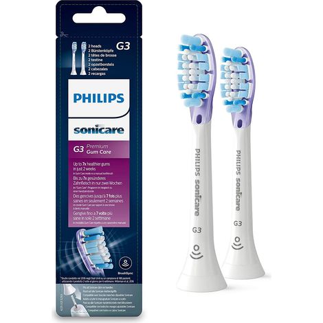 Philips Testina Premium Gum Care con Tecnologia Connessa Delicata sulle Gengive 2 Pezzi (1/5)