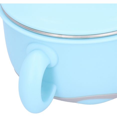 Bol pour tout-petits et enfants, récipient alimentaire isotherme en acier inoxydable 316, ustensiles de cuisine, bleu (1/5)