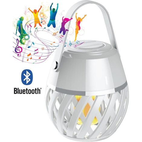 Ampoule LED, finition blanche, Bluetooth, pour usage résidentiel, commercial ou en remplacement des alimentations classiques.-AquaForge (1/2)