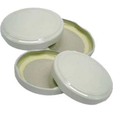 TAPPO P/BARATTOLO D 63MM 100 PZ BIANCO