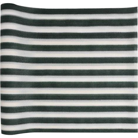 Maison Exclusive - Rete per Privacy Verde e Bianco 1,8x25 m in HDPE 195 g/m² (1/5)