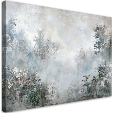 Tableau déco  Brouillard parmi les plantes 100x70 (1/5)