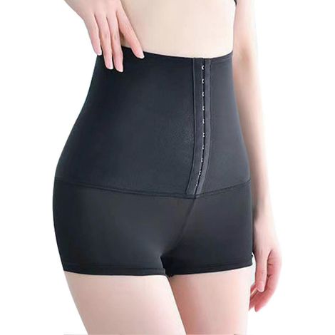 Damen-Saunashorts mit hohem Bund, Thermoshorts für schnelles Schwitzen, ideal für Fitness, Laufen und Yoga, verbessert die Durchblutung (1/5)