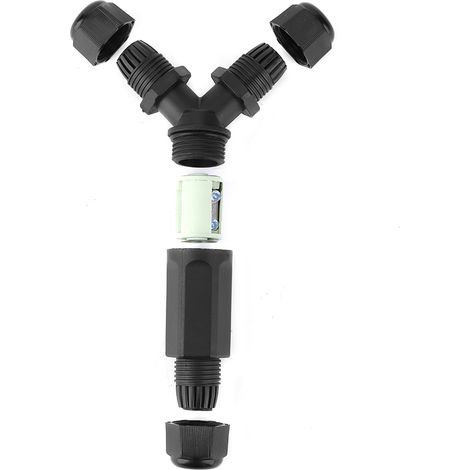 Connecteur étanche IP68 à 3 voies et 3 conducteurs de type Y pour accessoires électriques (1/5)