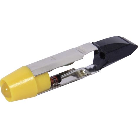CML 1505125UY3 LED-Signalleuchte Gelb T5.5 12 V/DC, 12 V/AC 280 mcd