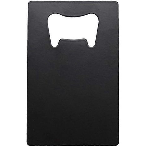 Ouvre-bouteille en acier inoxydable, format carte de crédit, idéal pour les fêtes. (1/5)