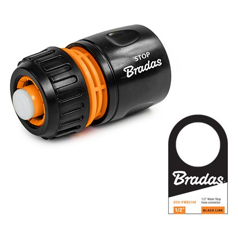Bradas ECO-PWB2140 Black Line 1/2" Schnellverbinder (1/3)