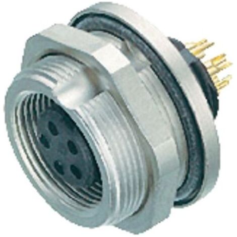 09-0428-80-08 Cosse cylindrique mâle embase femelle Nombre total de pôles: 8 Série (connecteur rond): 712 1 pc(s (1/2)