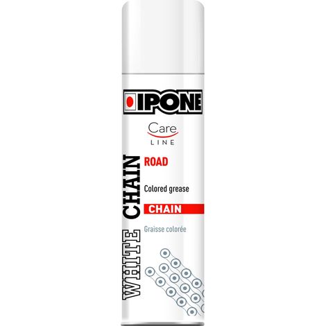 Lubricante para cadenas Ipone Careline 250 ml, blanco, para carretera, todoterreno, ATV, teflón.