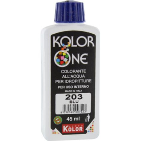 COLORANTE KOLOR ONE 45 ML BLU 203- 12,0 pz
