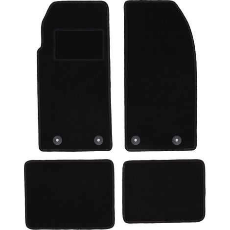 Tapis en velours noir pour : Peugeot 205 cabriolet (1983-1998) (1/5)