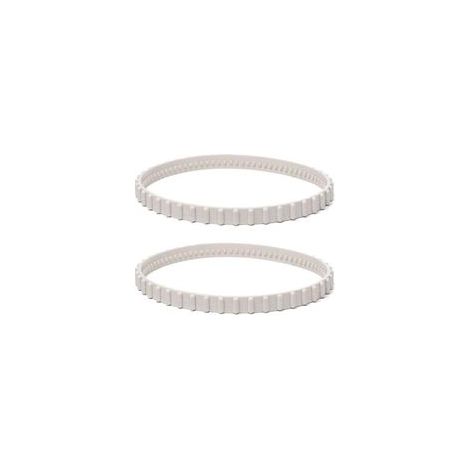 Cinghia di trasmissione per pulitori per piscine Hayward Aquavac Tiger Shark e SharkVac – Confezione da 2 – Grigia - RCX23002 (1/4)