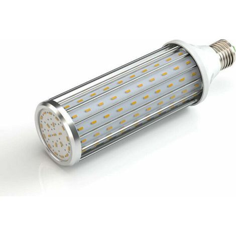Ampoules LED E27 45W 6000K 4450LM 140X5730SMD Ampoule de Maïs,450W Ampoule de haute puissance en aluminium de conversion,réverbère de LED, 360 degrés projecteur, pour le garage, allée (1/4)