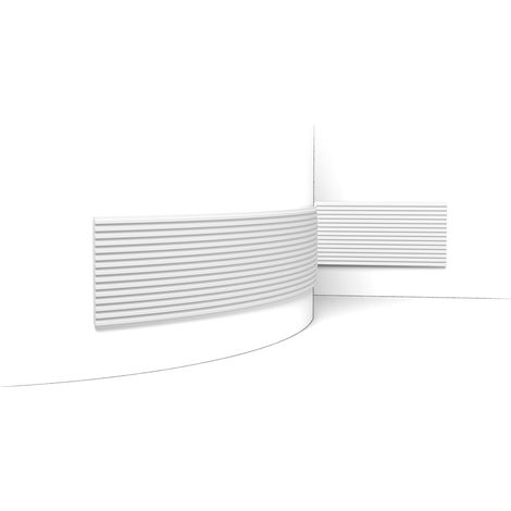 Panneau mural 3D flexible motifs répétitifs - Orac Decor - L200xp1.3xH25cm - WX205F - L 200 x H 25 x L 1,3 cm - ORAC DECOR (1/5)