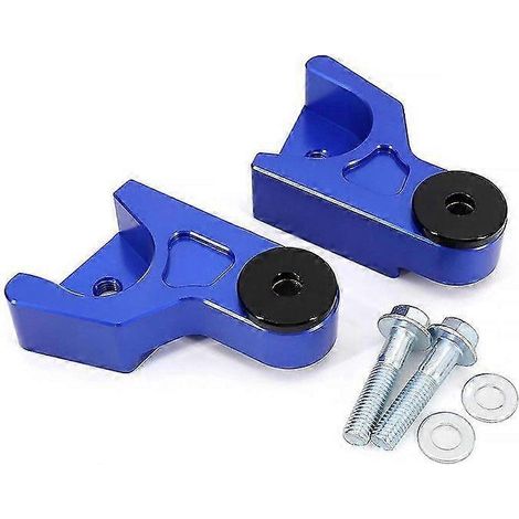 25-mm-CNC-gefrästes Aluminium-Tieferlegungskit für die Hinterachse der Honda ADV350 (Modell 2022) – Blau (1/5)