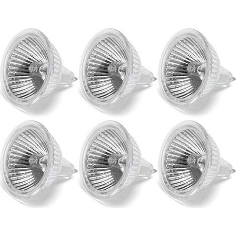 Ampoule Halogene Gu5.3 35W,Mr16 12V Dimmable Réflecteur,Blanc Chaud 2800 K,Spot Angle De Faisceau 38°,Base À Broches Halogèn[CA86] (1/5)