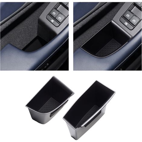Coffre de Rangement pour Portière Auto pour Mazda CX 30 - 1 Paire pour Portières Avant - ABS/PVC (1/5)