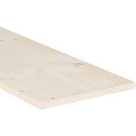 1PZ TAVOLA LAMELLARE IN LEGNO DI ABETE SPESSORE MM.18 - mm.18x400x1000
