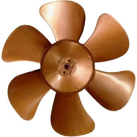 Ventilateur d'extraction universel 10 pouces, accessoires pour ventilateur, pale de ventilateur, pale d'air, trou rond, diamètre de la pale : 23 cm ( ) (1/2)